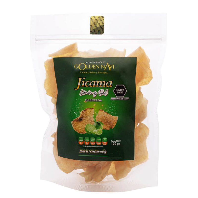 Jícama limón y Sal