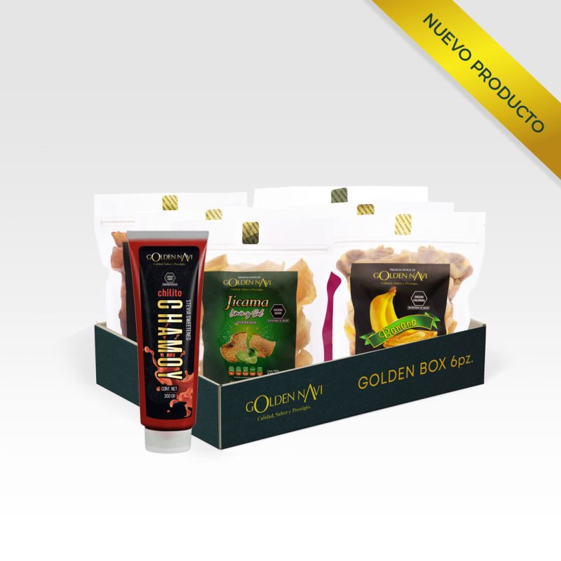 Box 6 piezas + 1 Chilito Chamoy